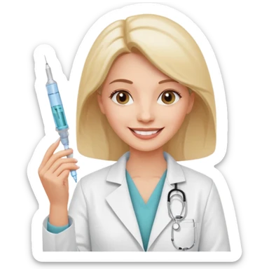doctora de botox sticker