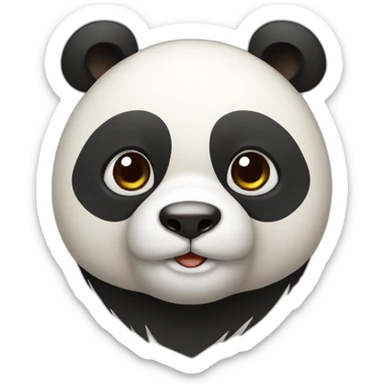 chinese panda sticker