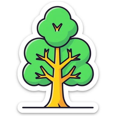 Sprunki Mr. Tree sticker