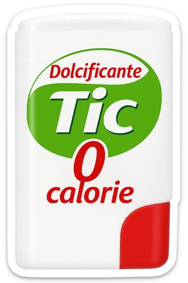 Dolcificante Tic 0 calorie sticker
