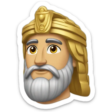 cyrus the great sticker