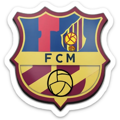 Escudo barça sticker