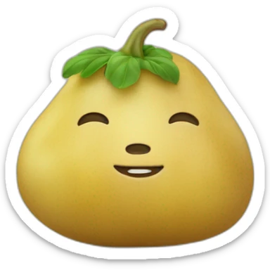 Souris sur une patate sticker