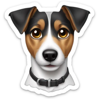 jack russell sticker