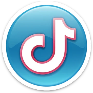 Verified tiktok logo sticker