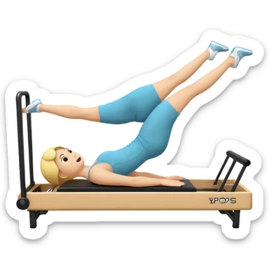 Reformer pilates emoji sticker