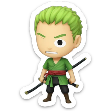 Rononoa zoro sticker