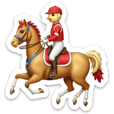 Chicken Jockey sticker