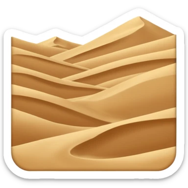 sand mountains sticker