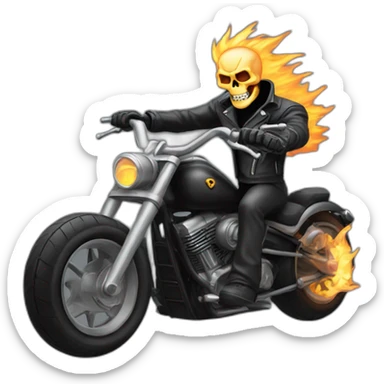 Dire Ghost rider sticker