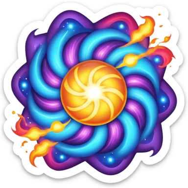 super nova sticker