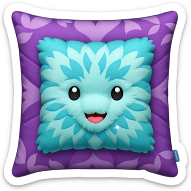 colorful pillow  sticker