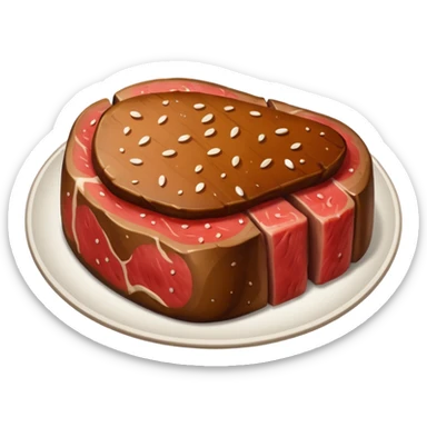 beef steak sticker