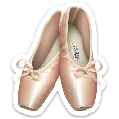 pointe shoes sticker