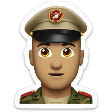 Marine corp  sticker