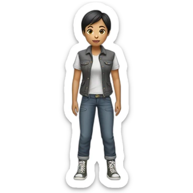a-burmese-tomboy sticker