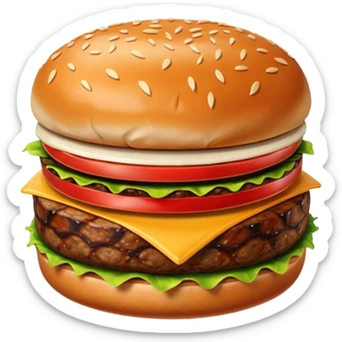CARNE DE HAMBURGUESA SOLA sticker