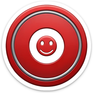 Símbolo De proibido ter buraco sticker