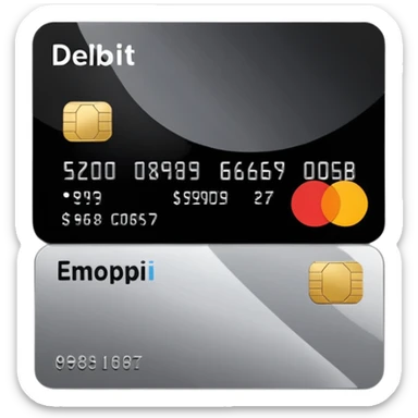 debit card sticker