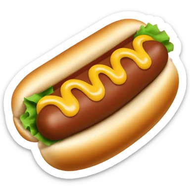 czech hotdog sticker
