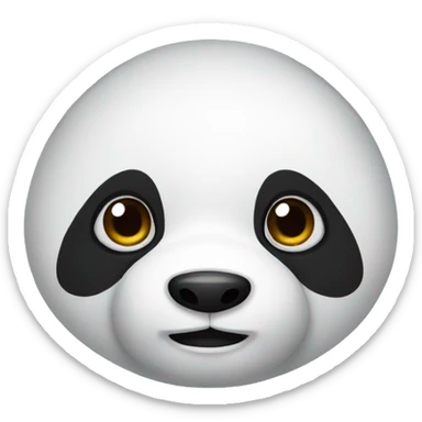 Panda sticker