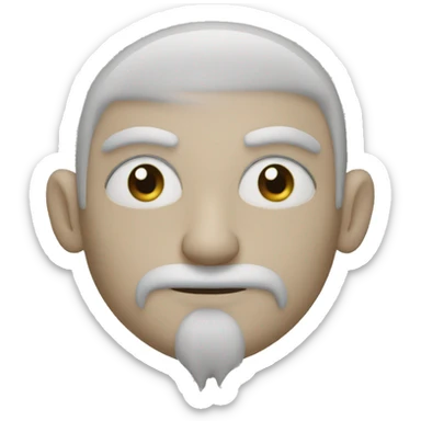 Zenin bir adam sticker