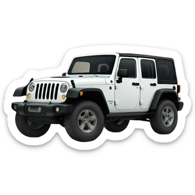 Jeep Wrangler  sticker