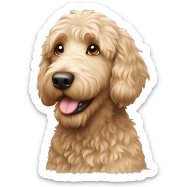 Labradoodle sticker