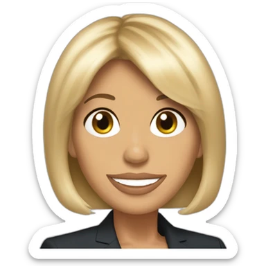 Brigitte macron  sticker