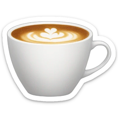 Dior cappuccino cup sticker