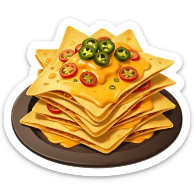 nachos sticker
