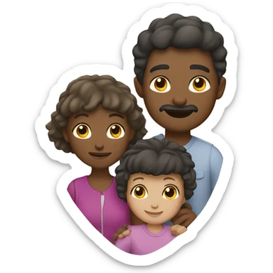 family of five sticker