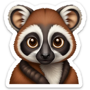 Lemure with chupa chupa sticker