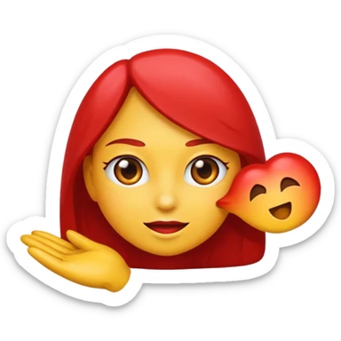 seta sólida vermelha para marcar início de frase sticker