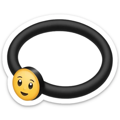 hair tie for tying hair sticker