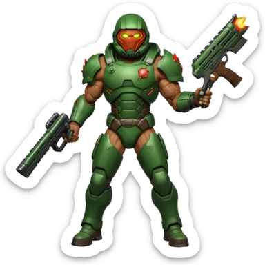Doom eternal doom-slayer not emoji sticker