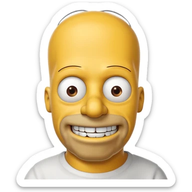 Homer Simpson  sticker