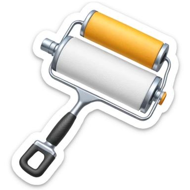 paint roller sticker