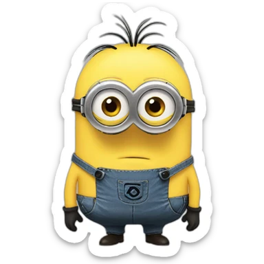 Minion sticker