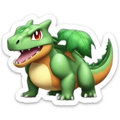 Charizard Venusaur sticker