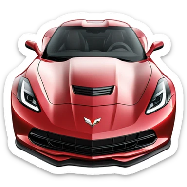 Corvette sticker