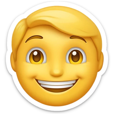 smirk emoji but gay sticker