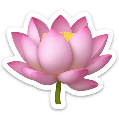 Lotus sticker