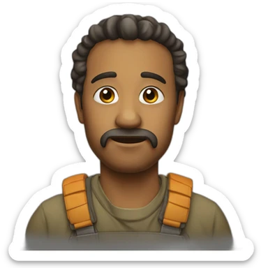 Regard de côté sticker