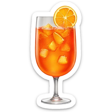 a single aperol spritz sticker