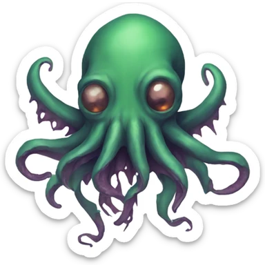 wound Cthulhu  sticker