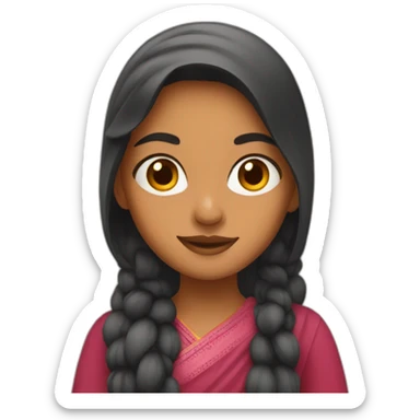 bangladeshi girl sticker