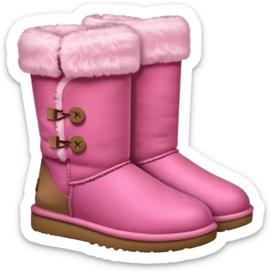 Pink uggs sticker