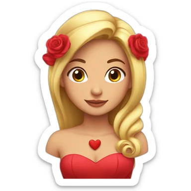 Reina de Corazones sticker