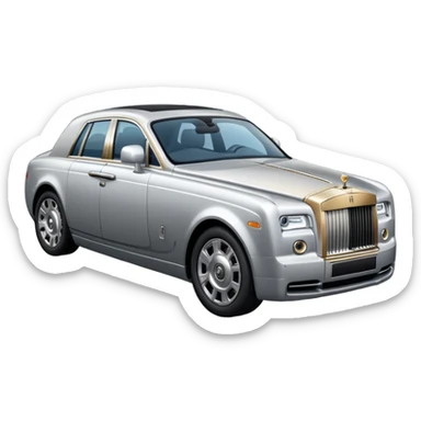 The side of Rolls Royce sticker